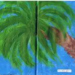 Palm painting
