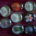 More glass bead magnets