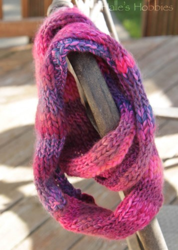 art yarn scarf