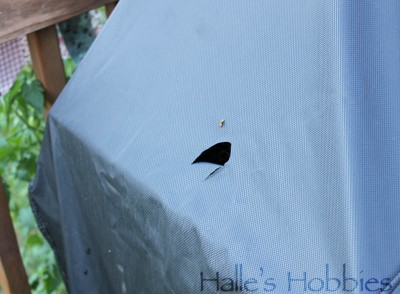 grill cover holes