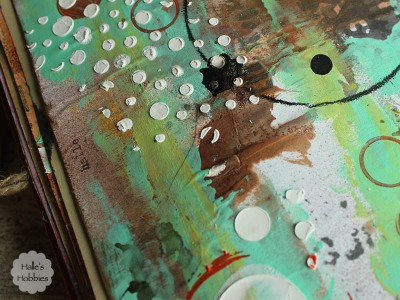 junked up journal page | Halle's Hobbies