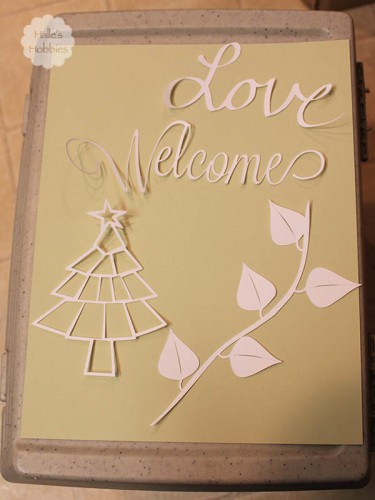 silhouette portrait | Halle's Hobbies