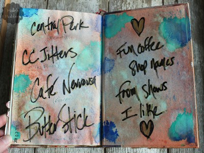 Coffee altered book | Halle's Hobbies