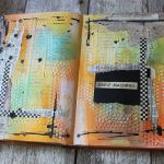Textural journal page